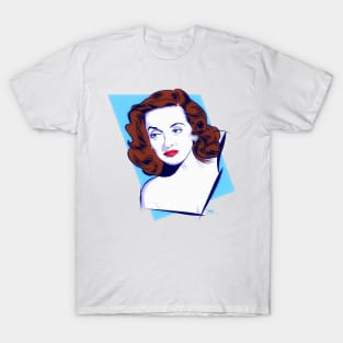 Bette Davis - An illustration by Paul Cemmick T-Shirt